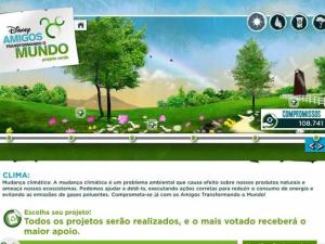 Site brasileiro da campanha.